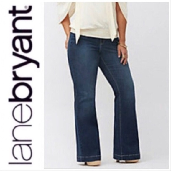 flared jeans size 18